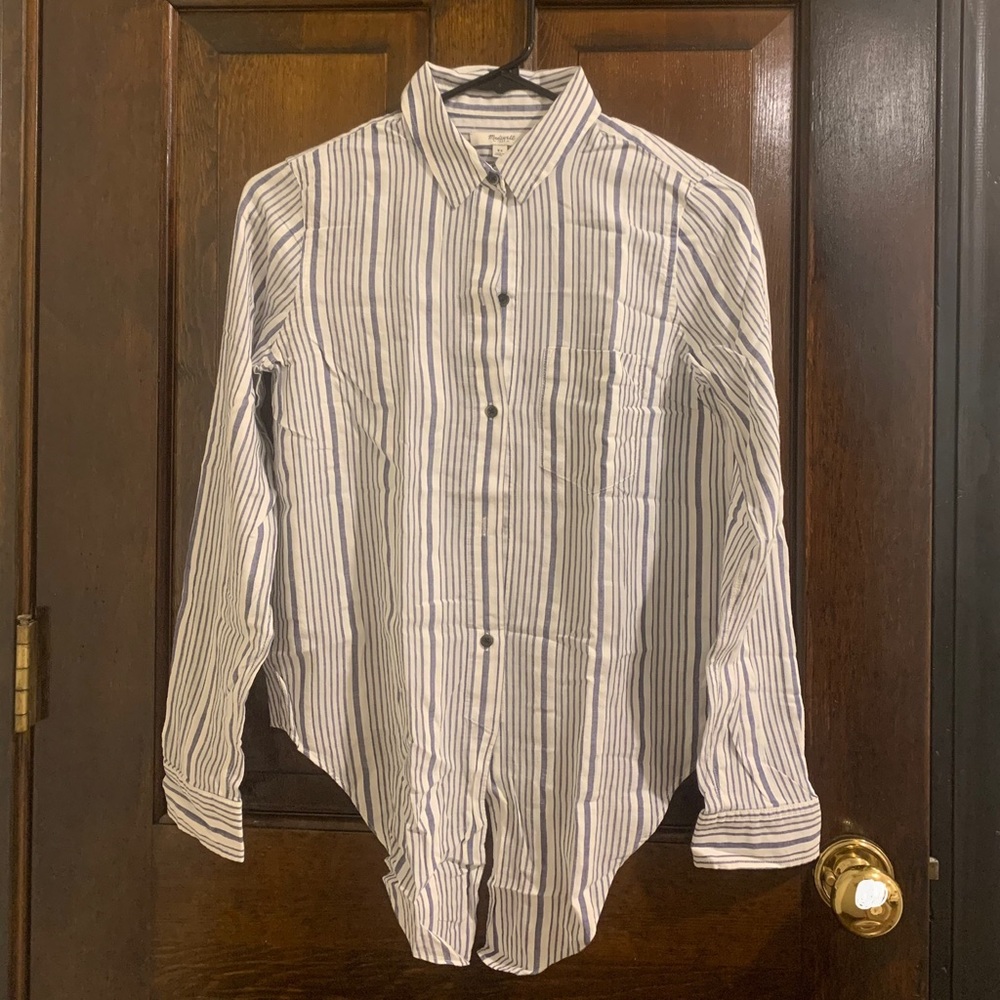 Madewell Tie-Front Shirt